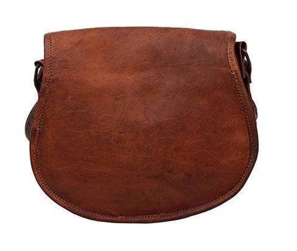 IndiFash - 11″9 Crossbody Handcrafted Small Leather Sling Bag for Women | 100% Genuine Leather thumbnail 4