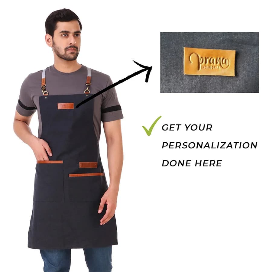 2 Pocket Brown Apron thumbnail 10