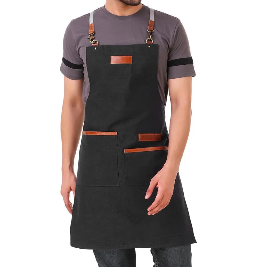 2 Pocket Brown Apron thumbnail 12