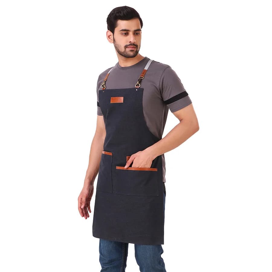 2 Pocket Brown Apron thumbnail 13