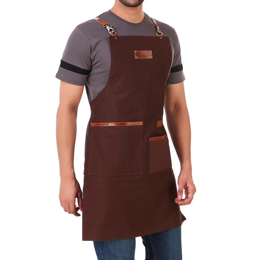 2 Pocket Brown Apron thumbnail 9