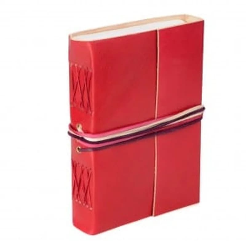 IndiFash - Multipurpose Unique Design 7″5 Handcrafted Leather Notebook | 100% Genuine Leather thumbnail 2