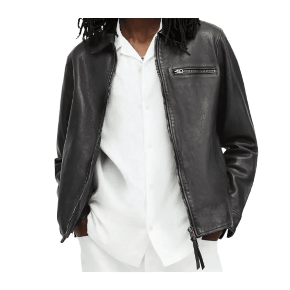 90 Feet Rayahn Genuine Leather Casual Jacket for Men thumbnail 2