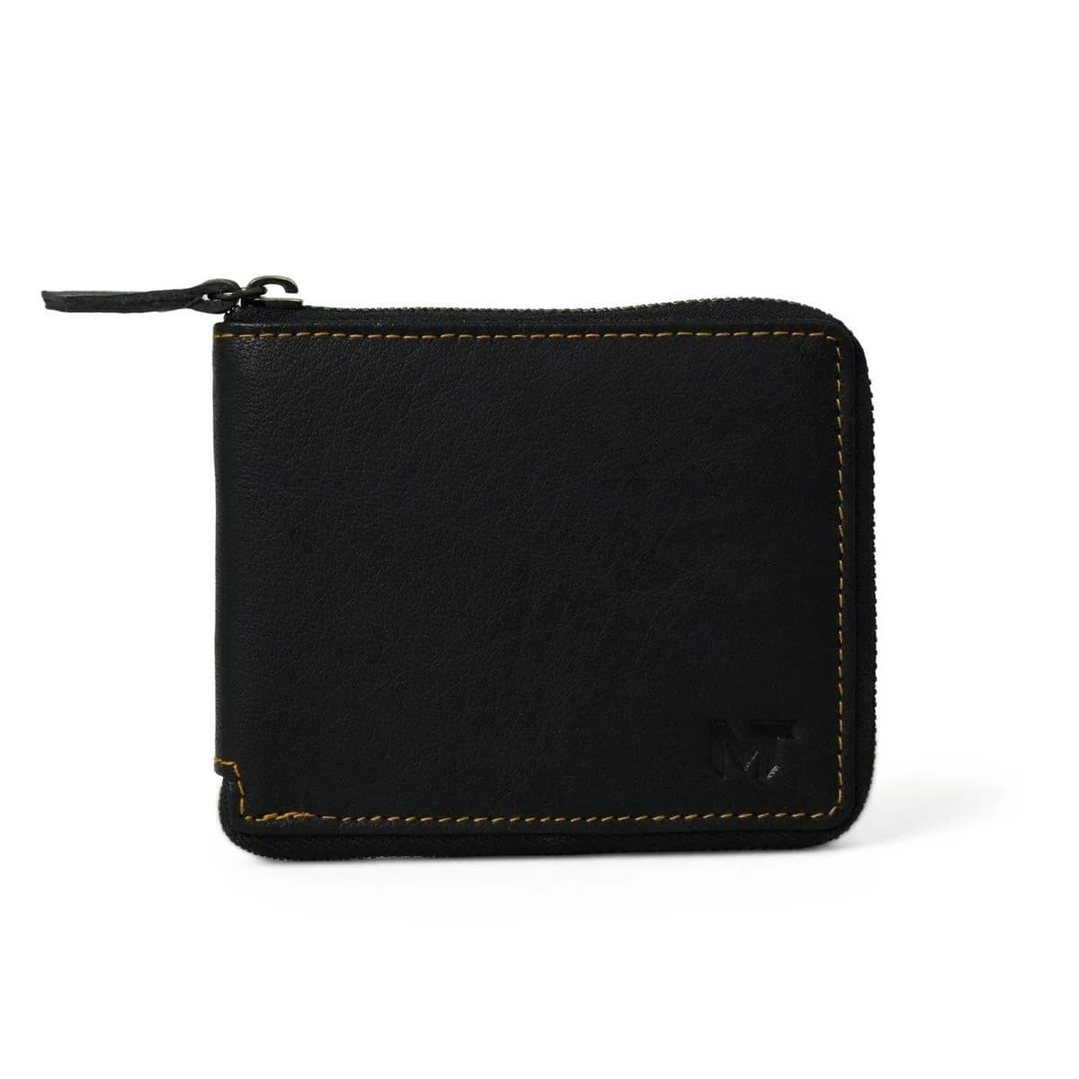 Adams Bi-Fold Wallet - Black