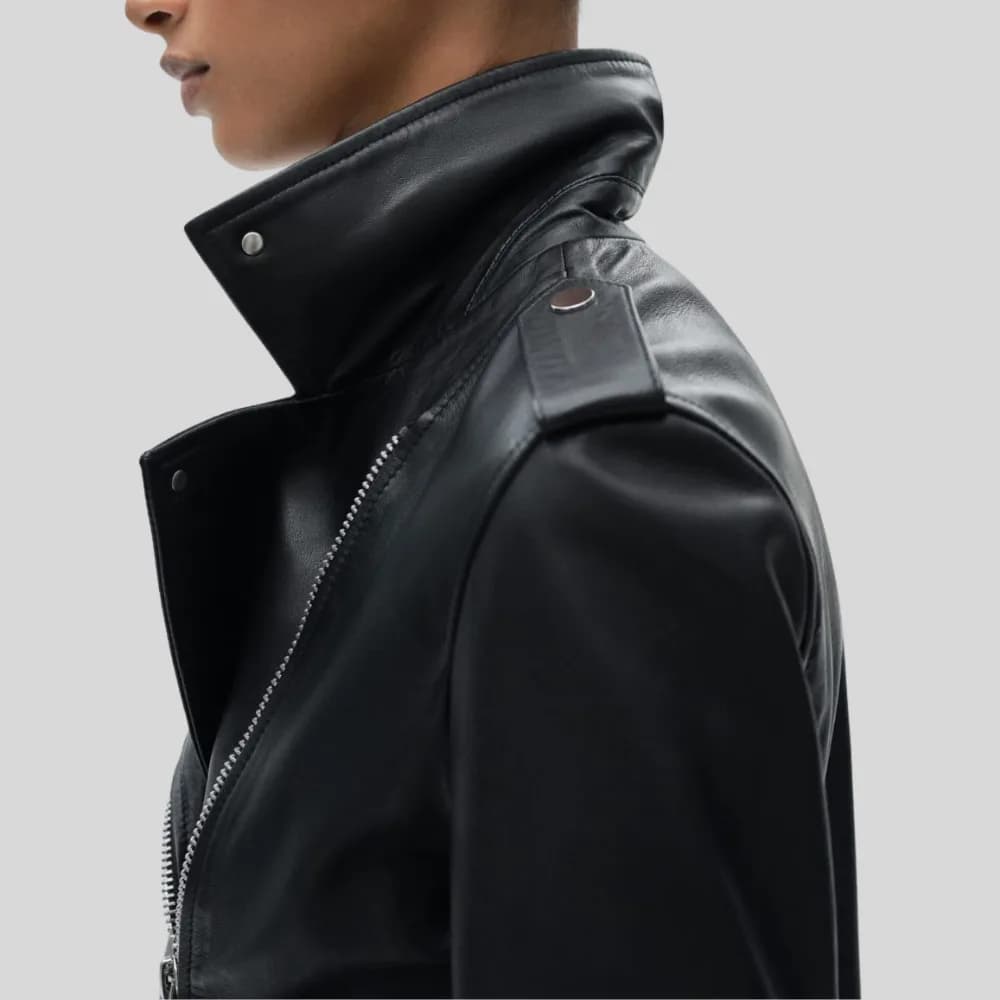 Amaira Genuine Leather Jacket For Women thumbnail 4
