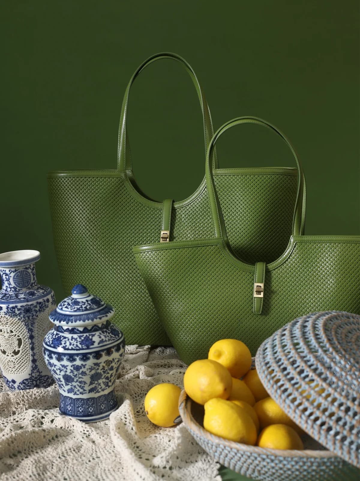 Amalfi Tote (Matcha) thumbnail 11