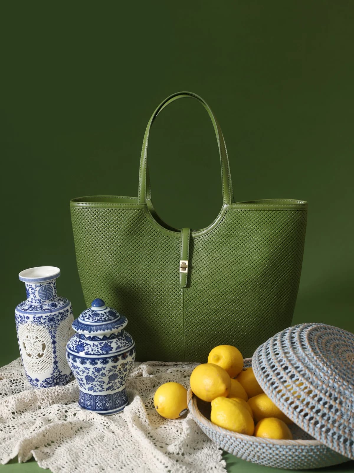 Amalfi Tote (Matcha) thumbnail 8