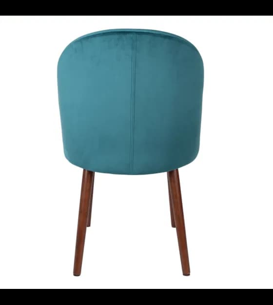 Bar Stools Modern Velvet Swivel petrol blue color thumbnail 7