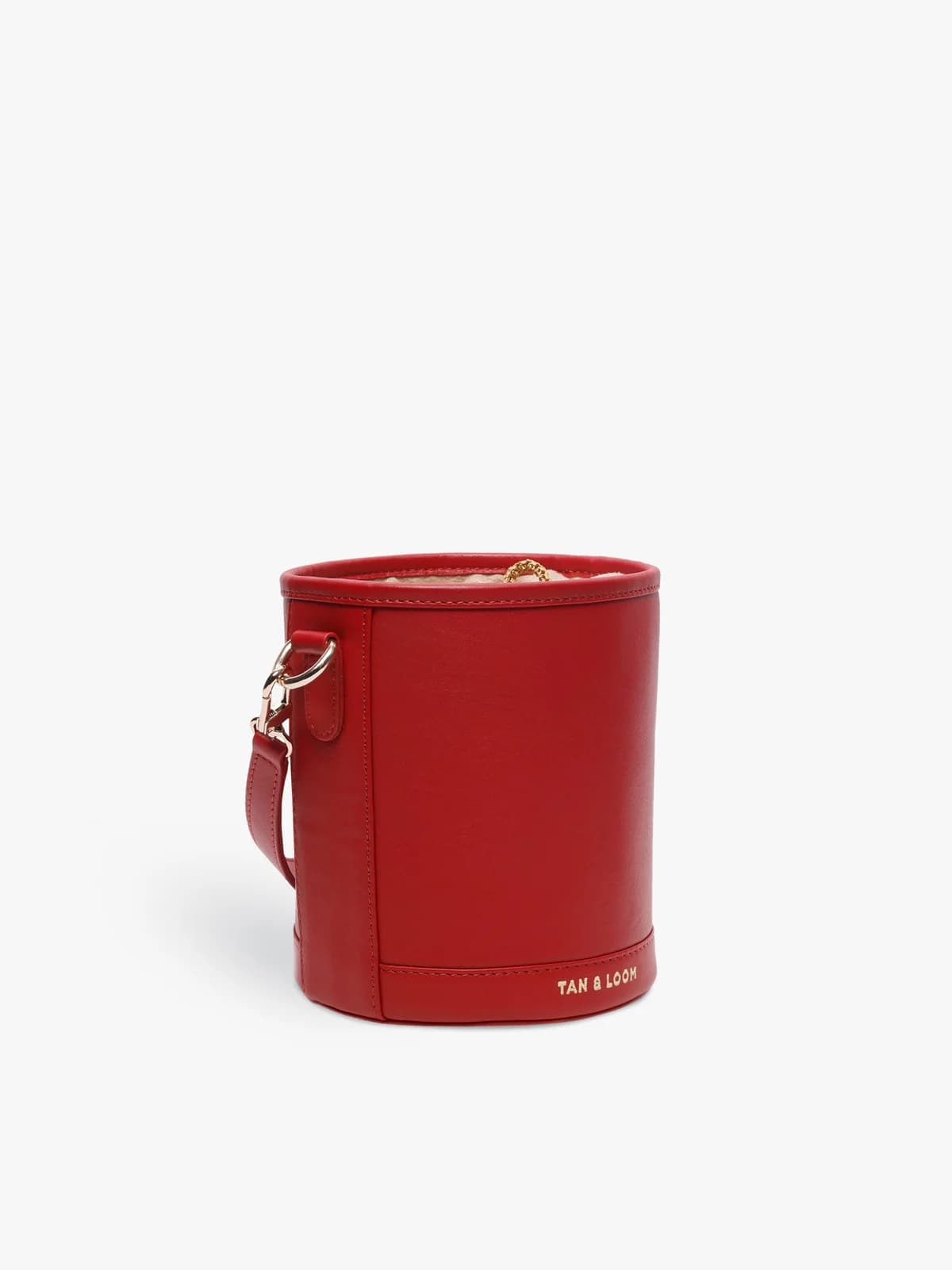 Barrel Potli (Bridal Red Leather) thumbnail 4