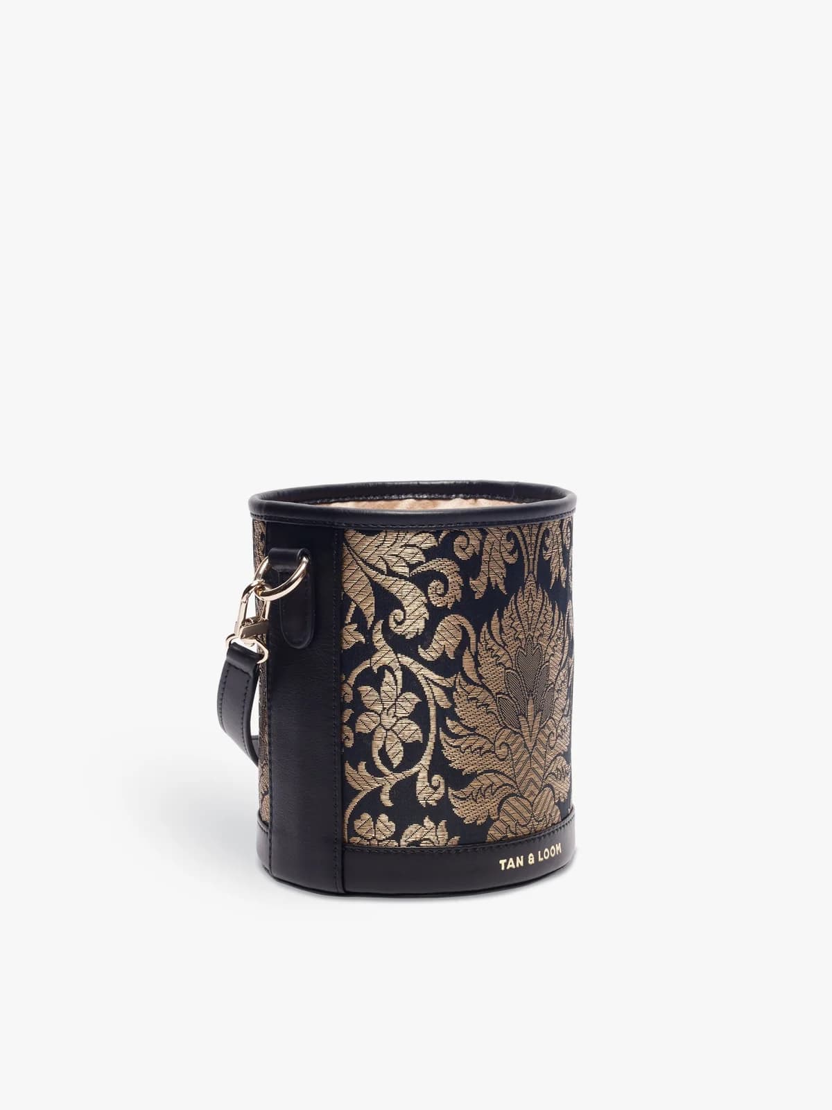 Barrel Potli (Classic Black Brocade) thumbnail 6