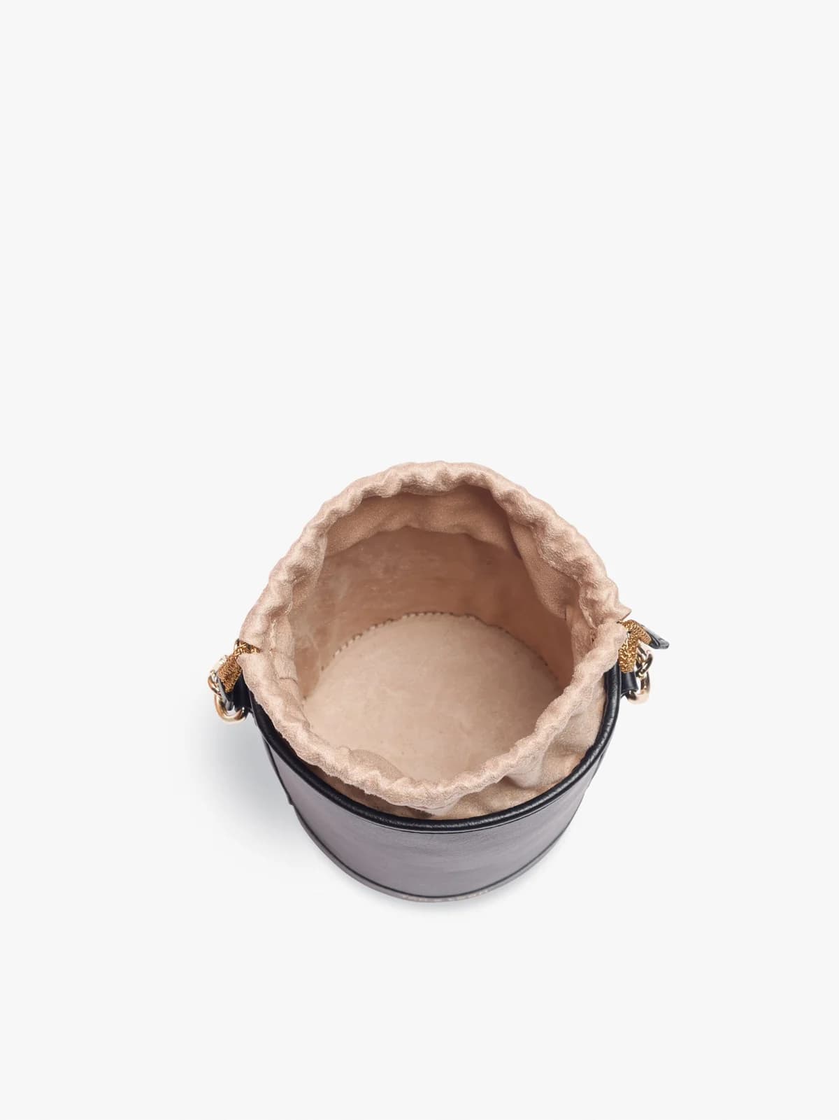 Barrel Potli (Classic Black Leather) thumbnail 6