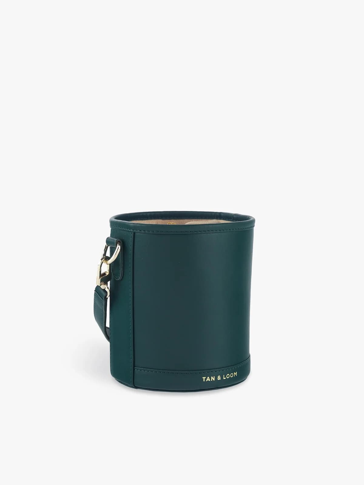 Barrel Potli (Forrest Green Leather) thumbnail 2