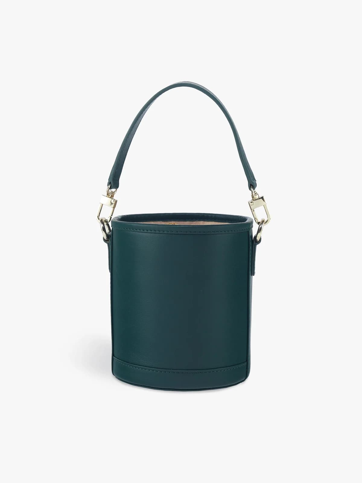 Barrel Potli (Forrest Green Leather) thumbnail 3