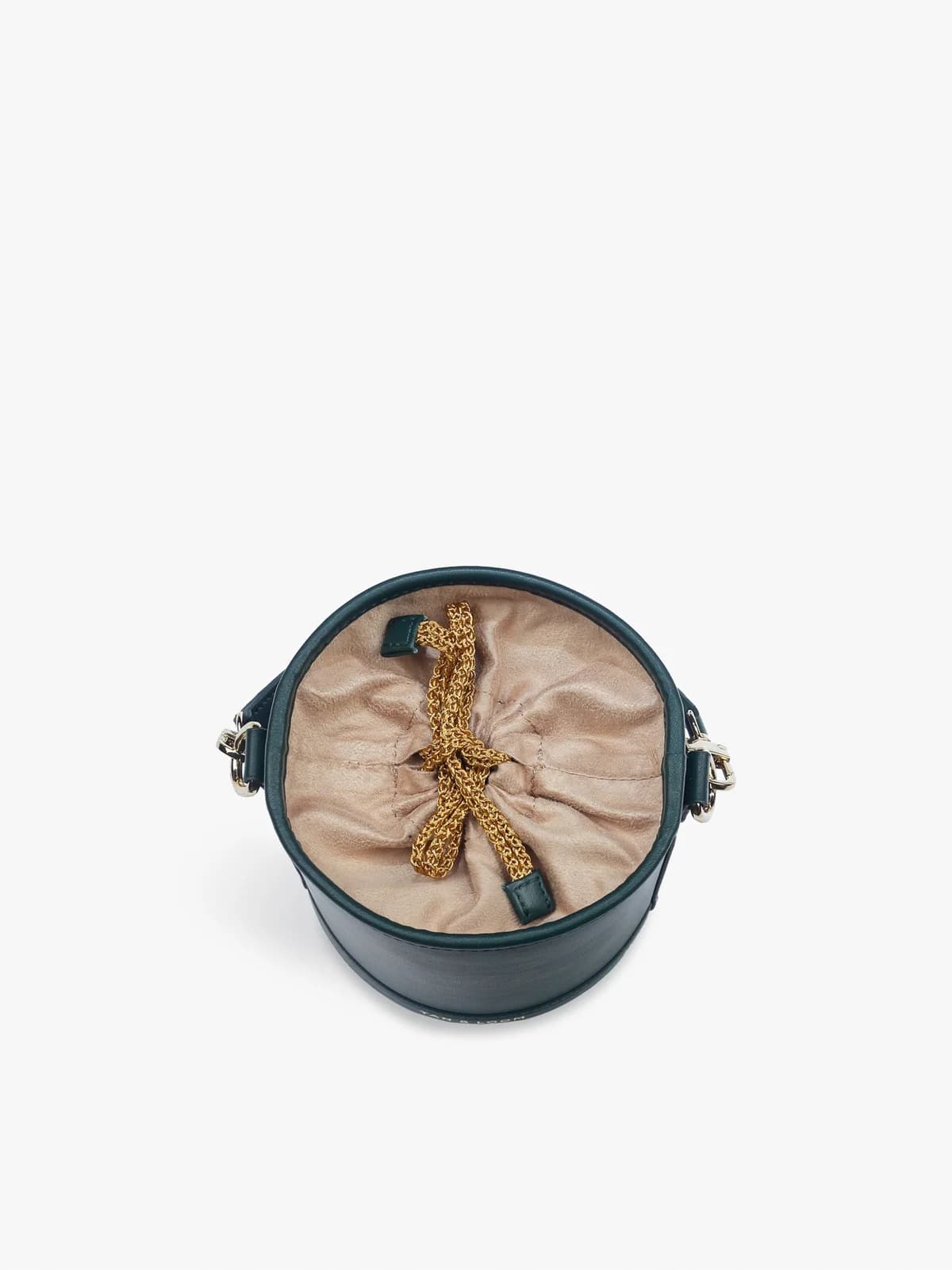 Barrel Potli (Forrest Green Leather) thumbnail 4