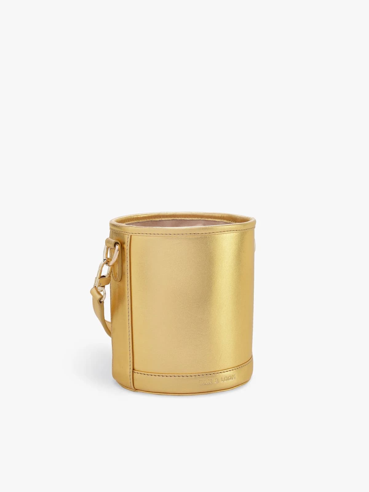 Barrel Potli (Goddess Gold Leather) thumbnail 5