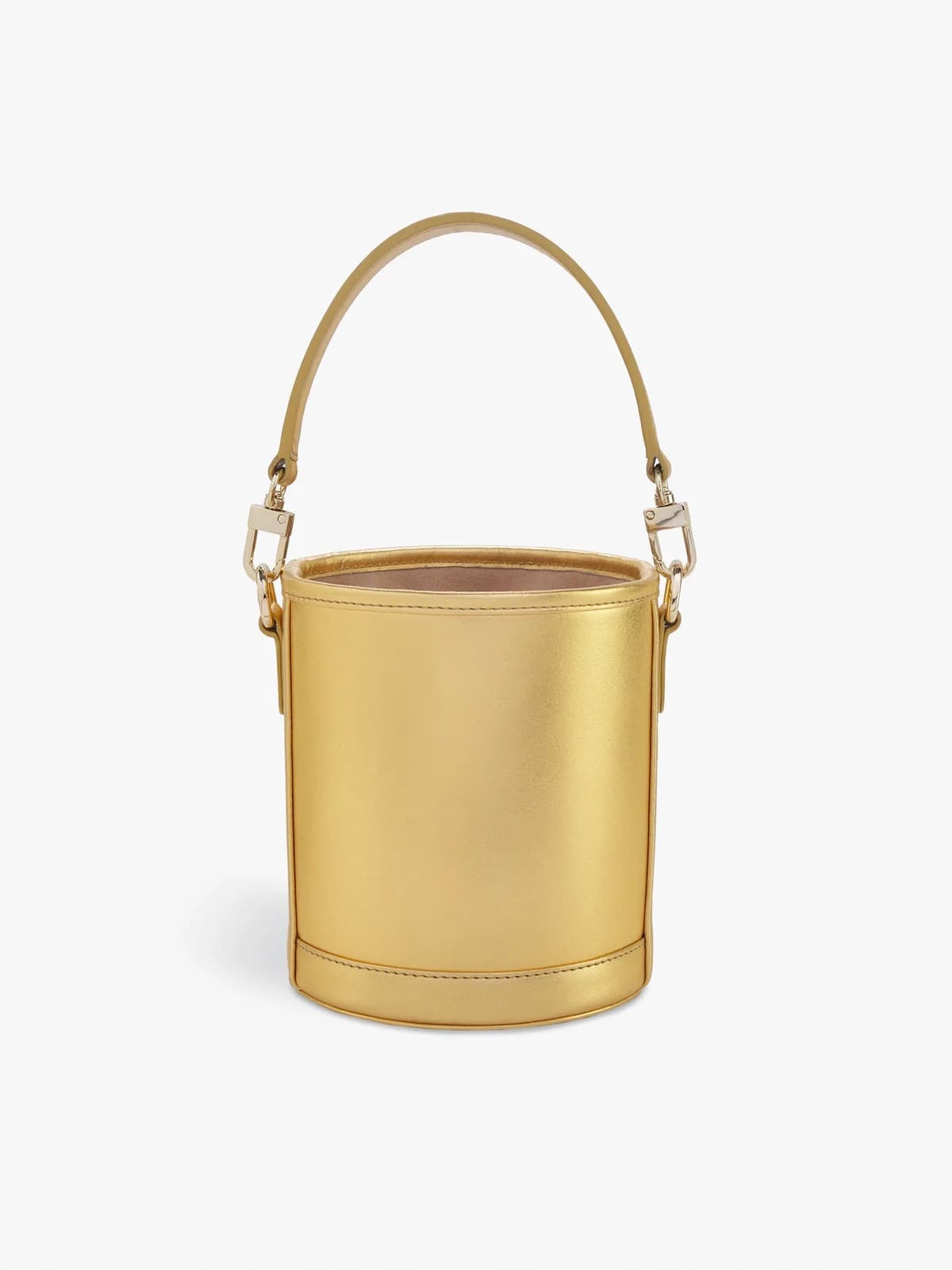 Barrel Potli (Goddess Gold Leather) thumbnail 6