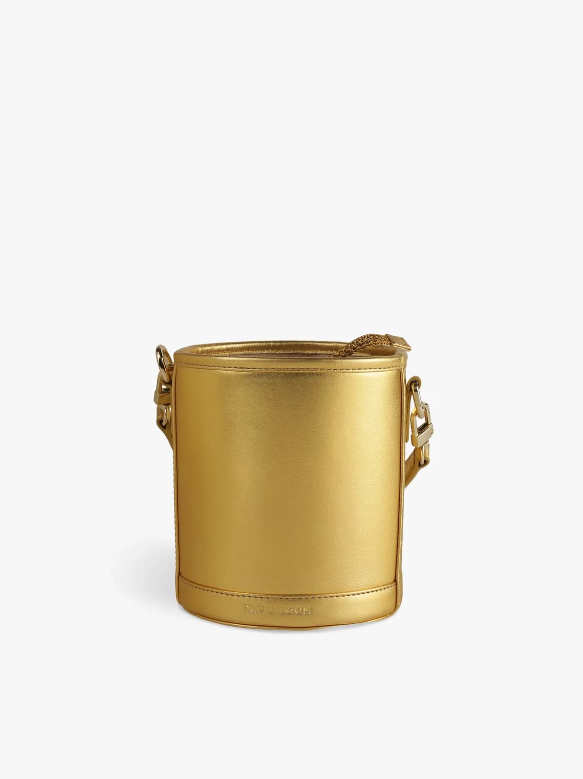 Barrel Potli (Goddess Gold Leather) thumbnail 8
