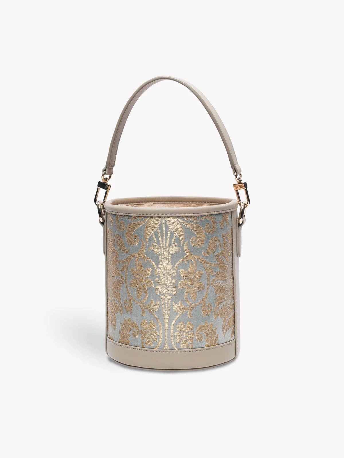 Barrel Potli (Misty Mint Brocade) thumbnail 3