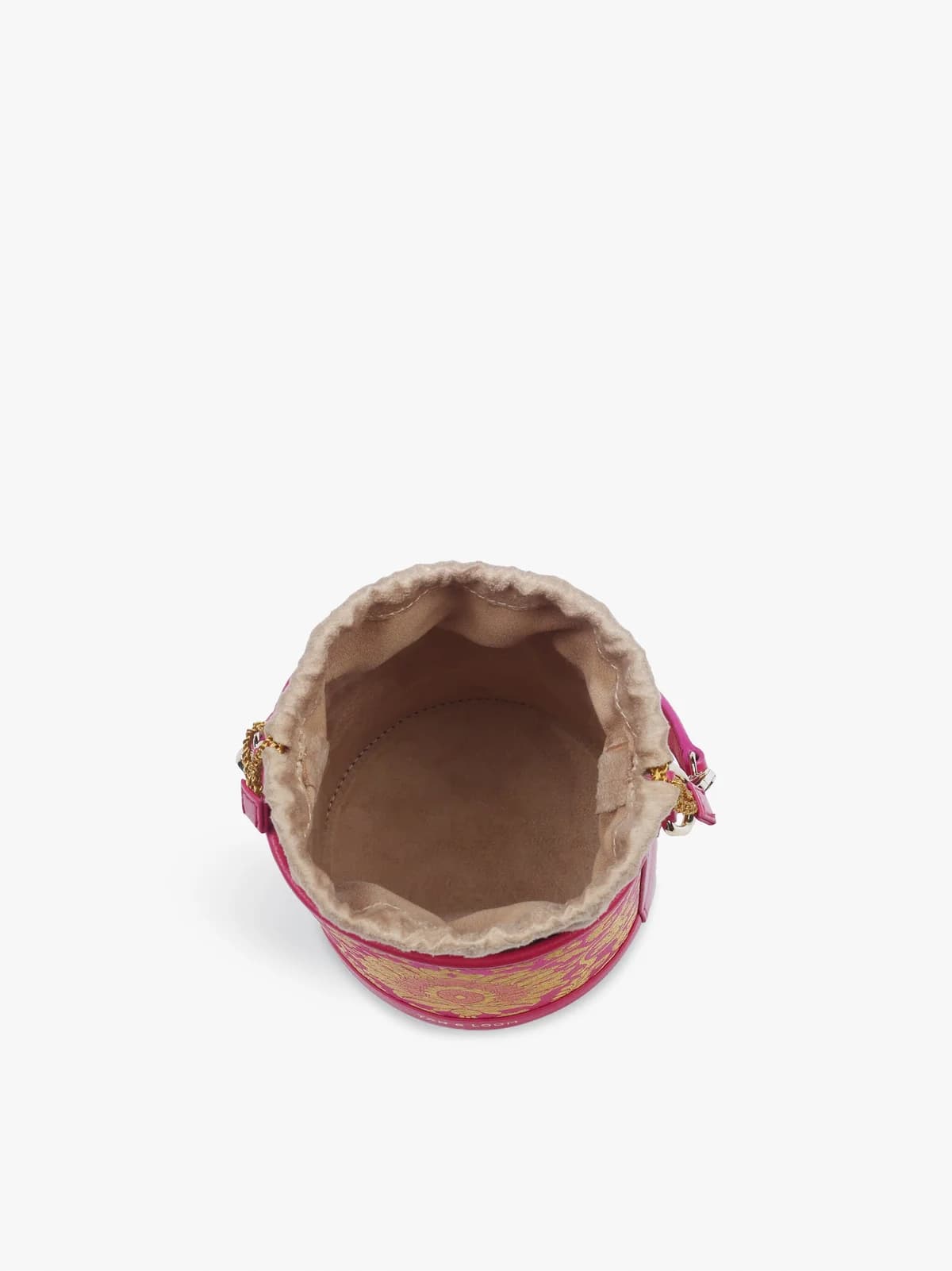 Barrel Potli (Rani Pink Brocade) thumbnail 6