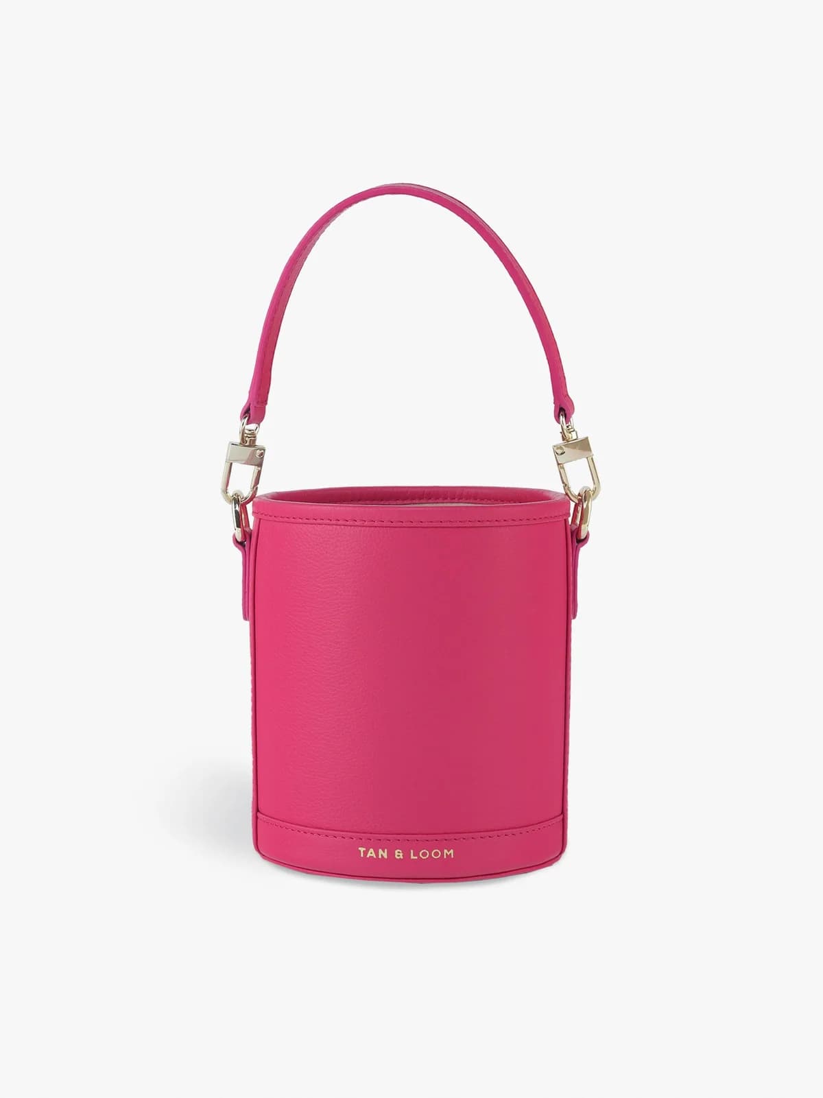 Barrel Potli (Rani Pink Leather)