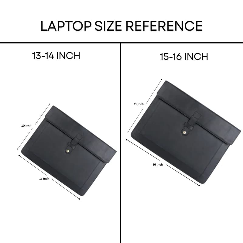 Black Executive Laptop Sleeve thumbnail 3
