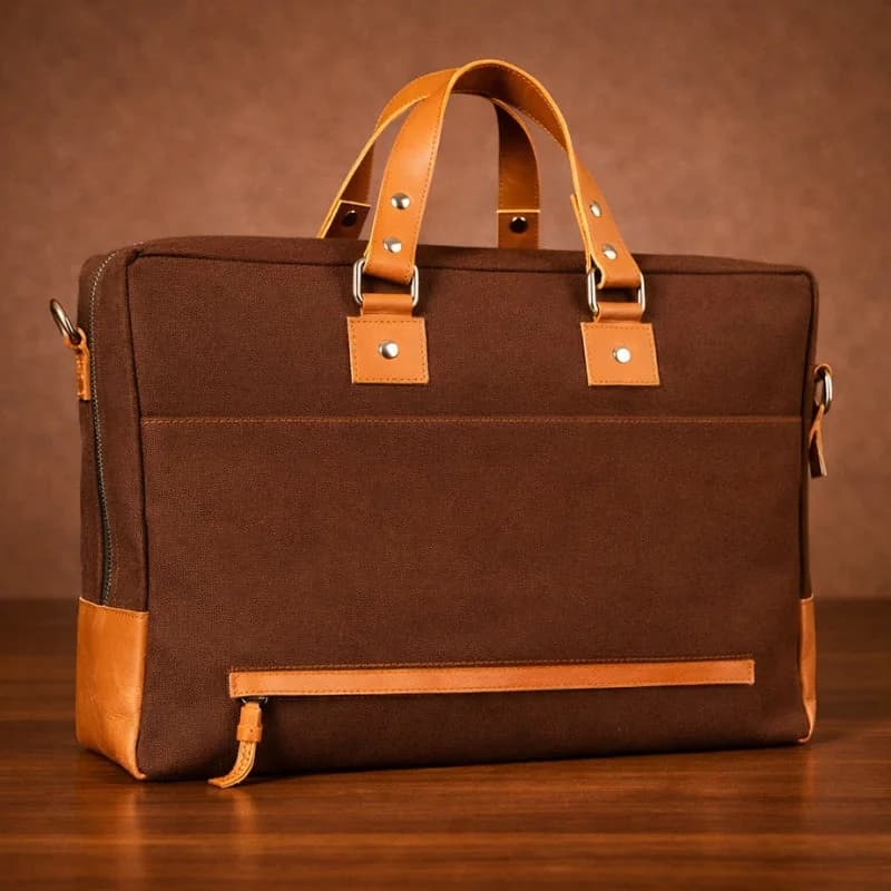 Breeze Canvas Laptop Bag 002 thumbnail 5