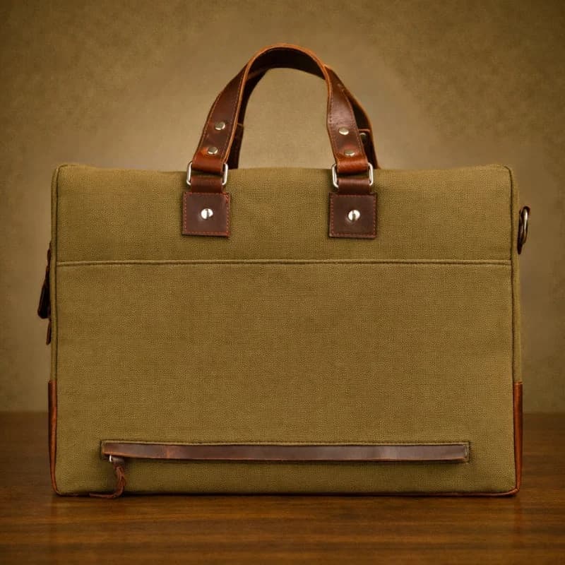 Breeze Canvas Laptop Bag thumbnail 2