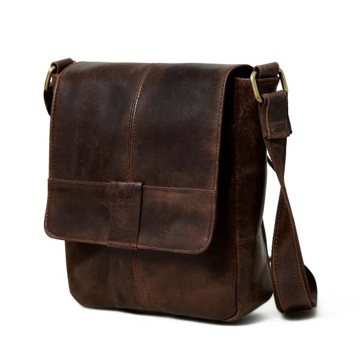 Brown Leather Crossbody Bag thumbnail 2