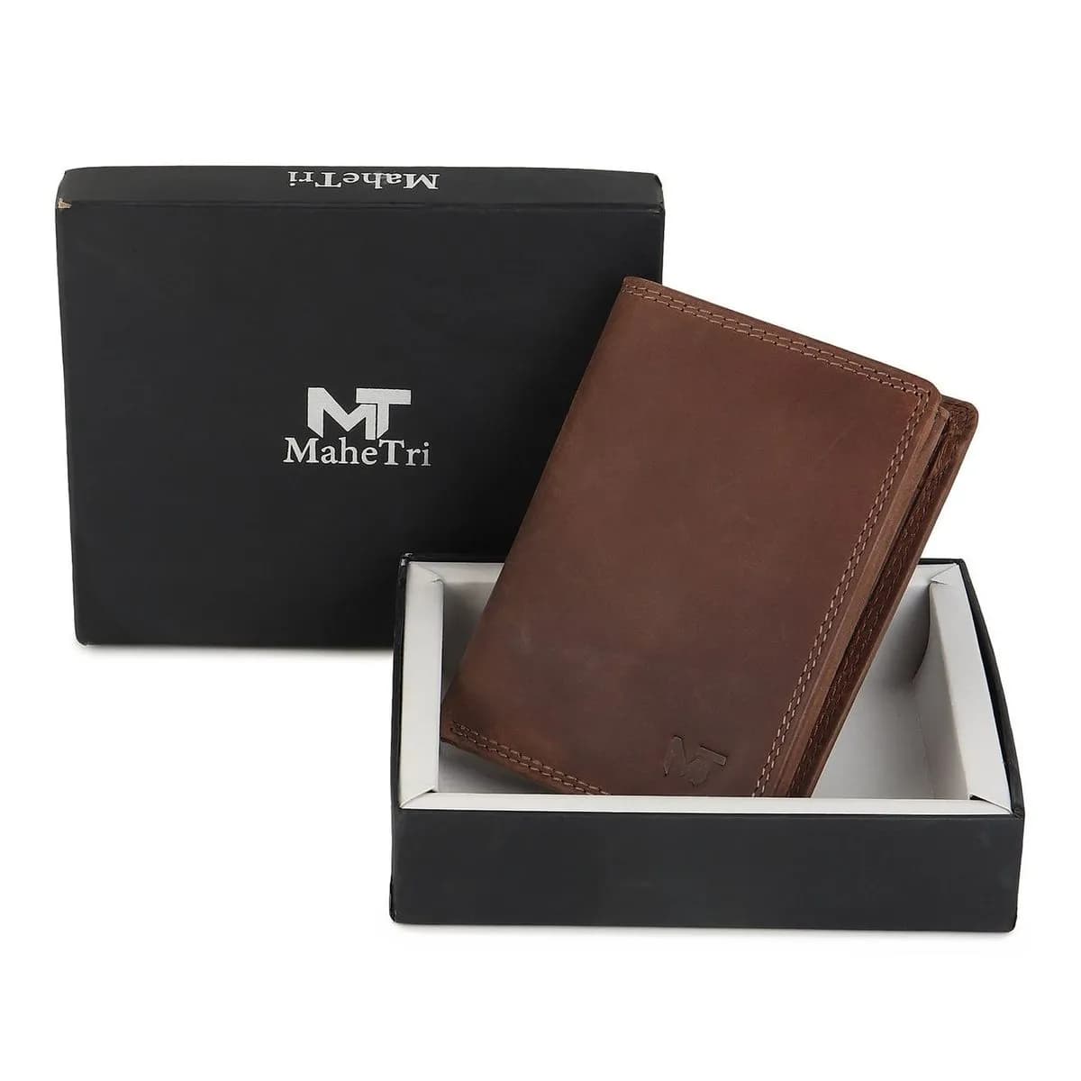 Buffalo Leather Men's Wallet - Vertical thumbnail 6