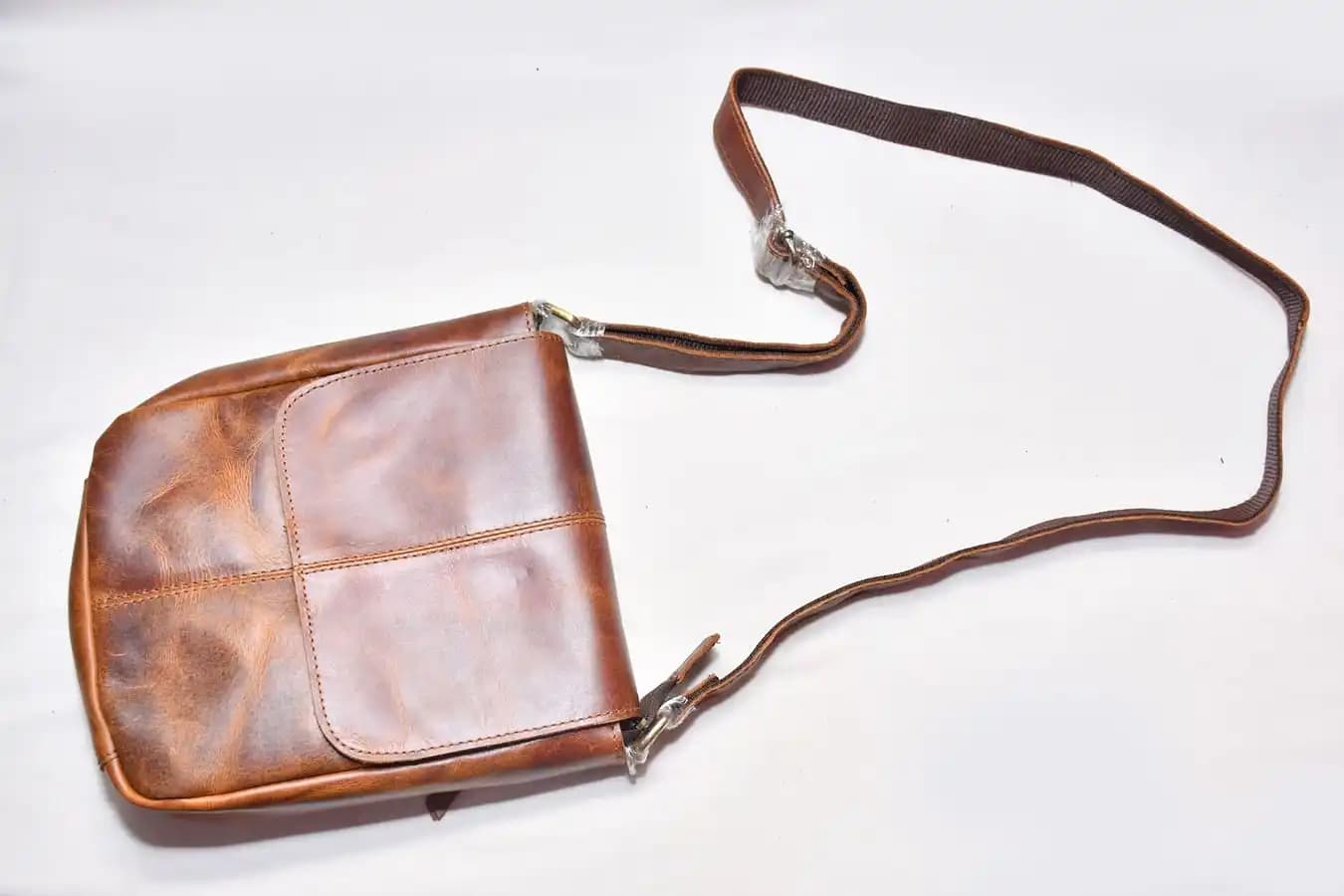 IndiFash - 9*11 Inch Sling Bag | 100% Genuine Leather thumbnail 4