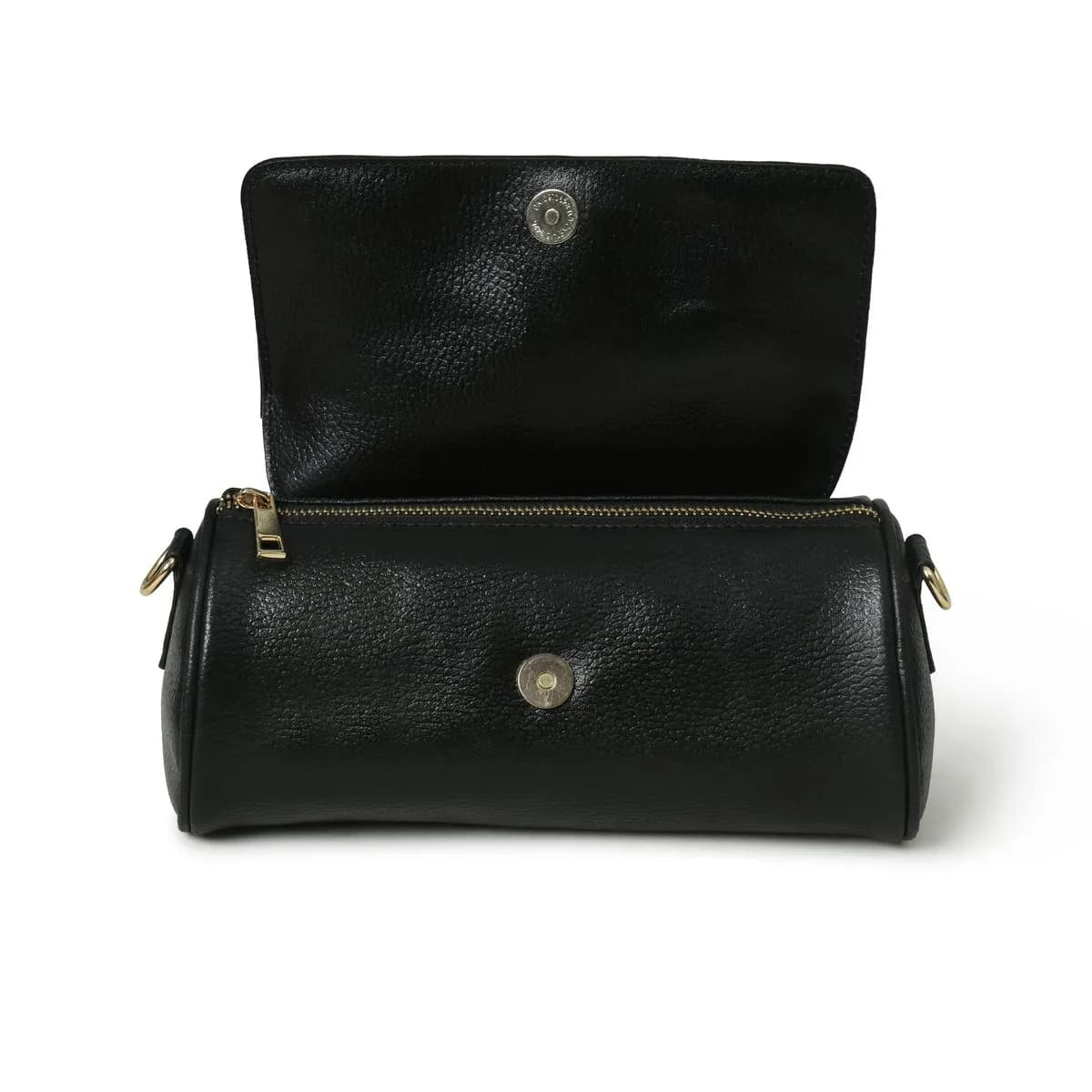 Buffalo Leather woman clutch bag (Black) thumbnail 5