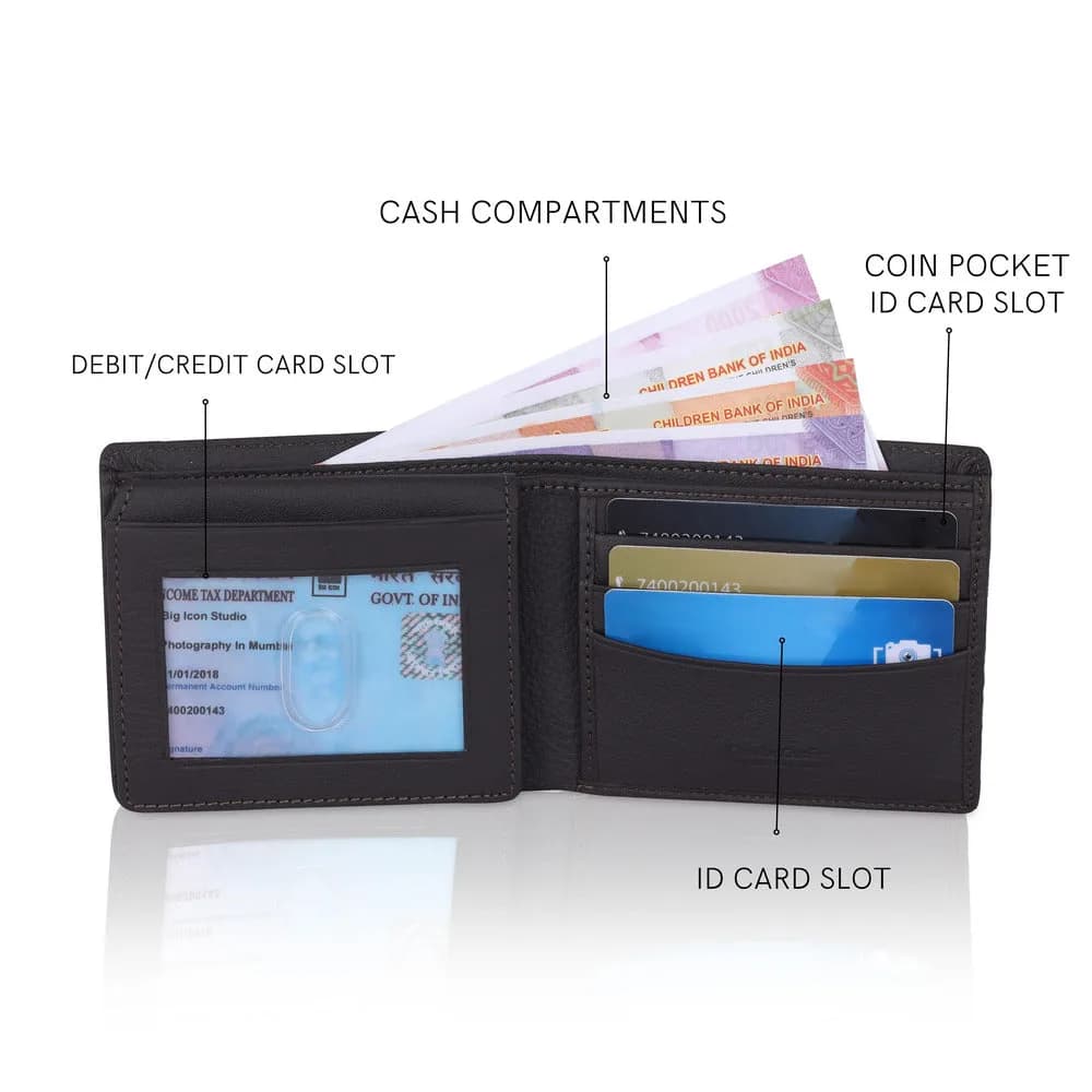 Bullrider 001 Genuine Leather Mens Wallet thumbnail 11
