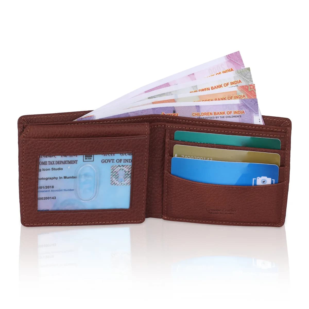 Bullrider 001 Genuine Leather Mens Wallet thumbnail 17