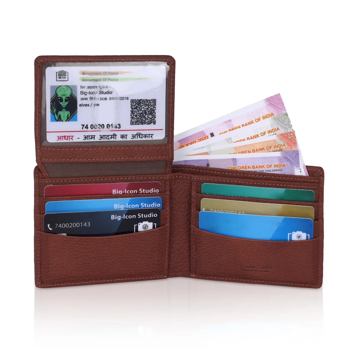 Bullrider 001 Genuine Leather Mens Wallet thumbnail 18