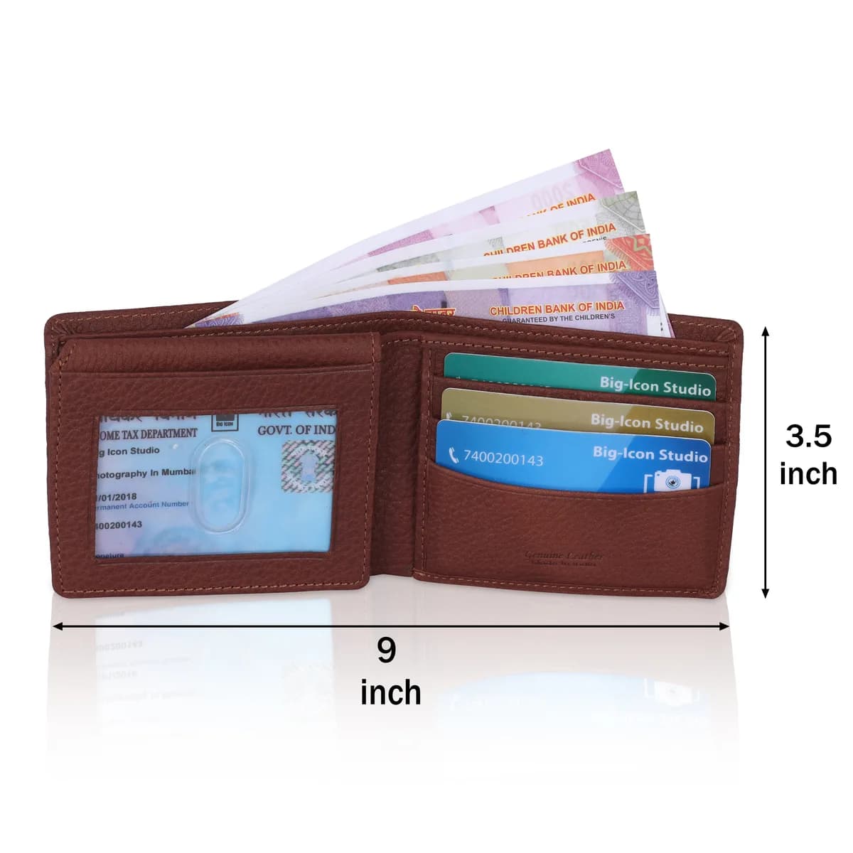 Bullrider 001 Genuine Leather Mens Wallet thumbnail 19