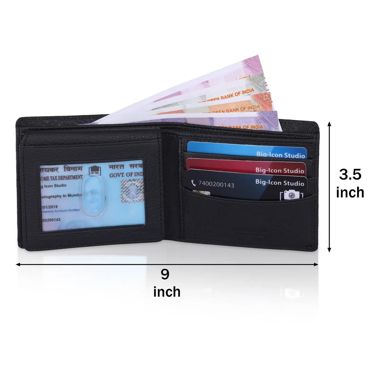 Bullrider 001 Genuine Leather Mens Wallet thumbnail 2