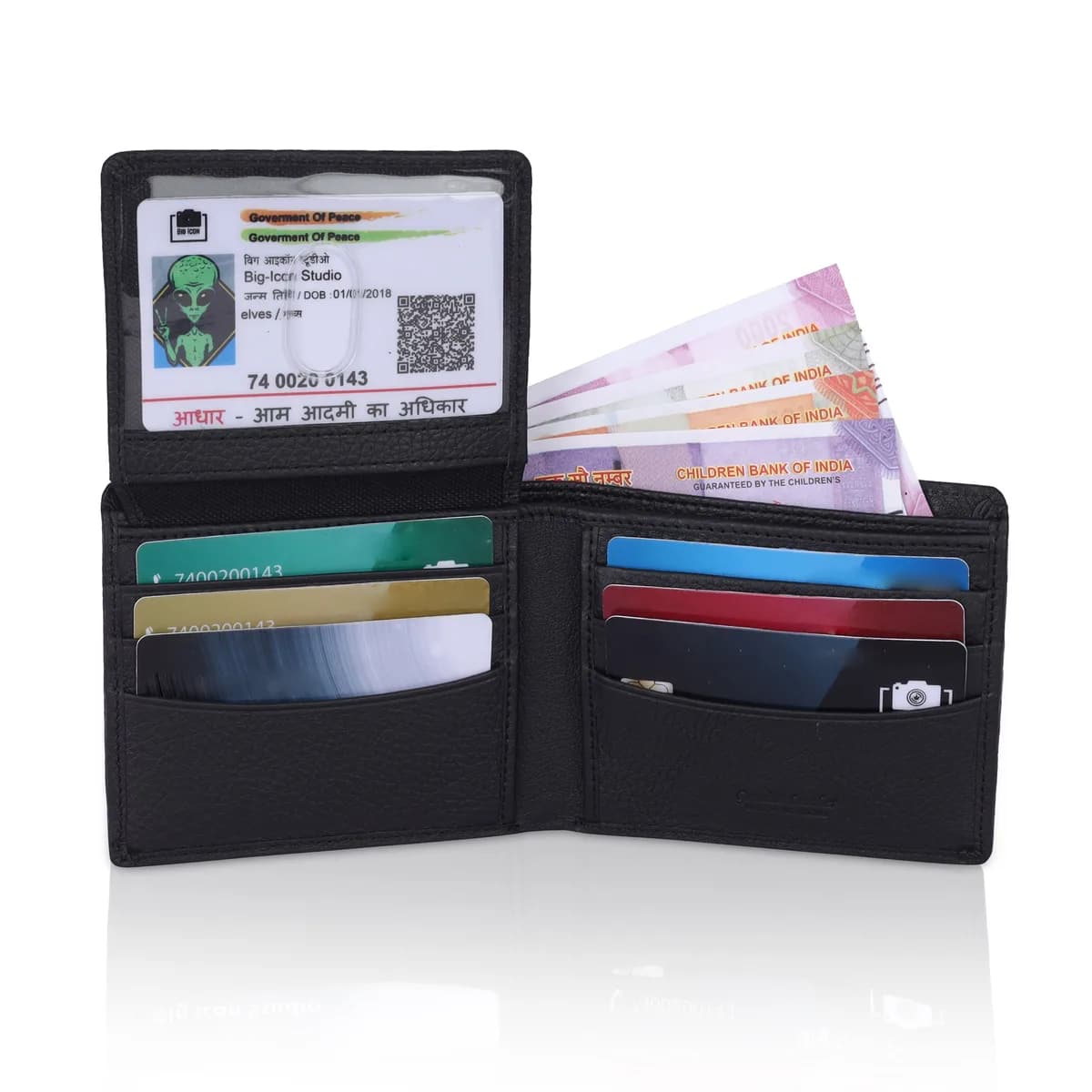 Bullrider 001 Genuine Leather Mens Wallet thumbnail 3