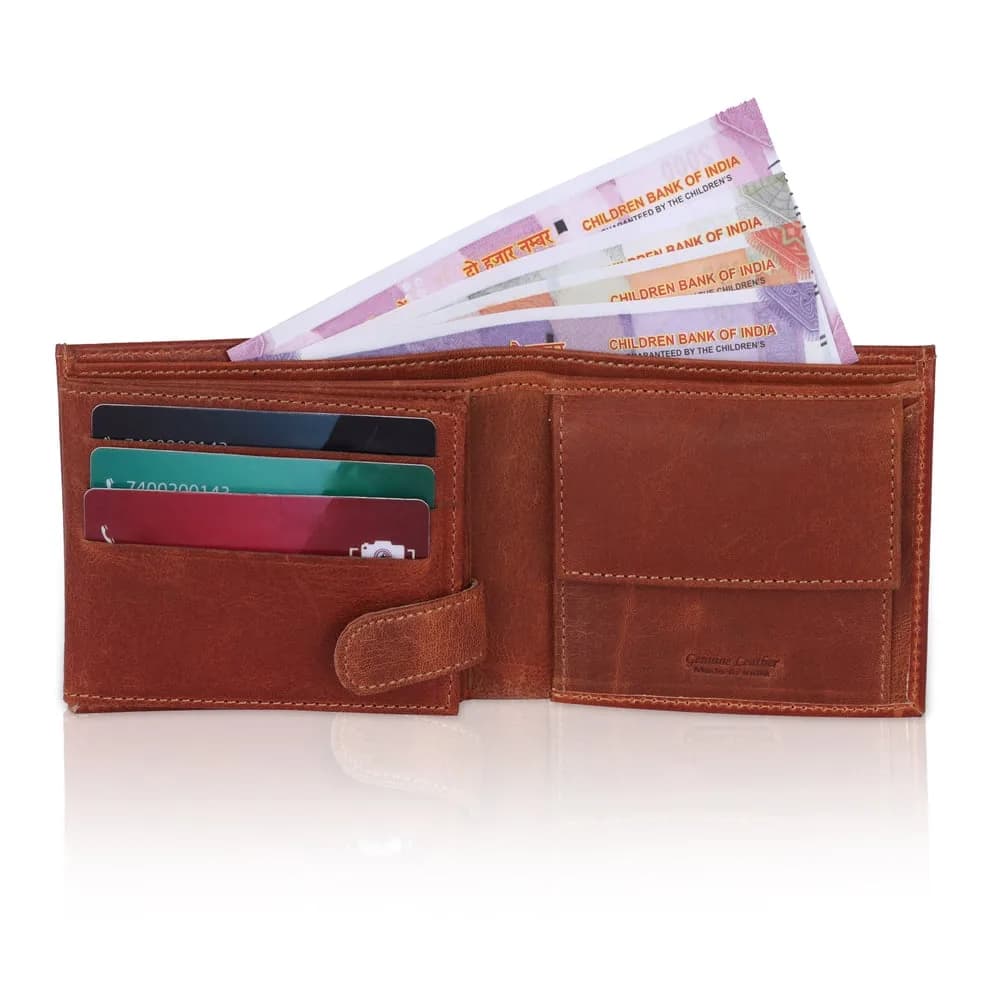 Bullrider 007 Genuine Leather Mens Wallet