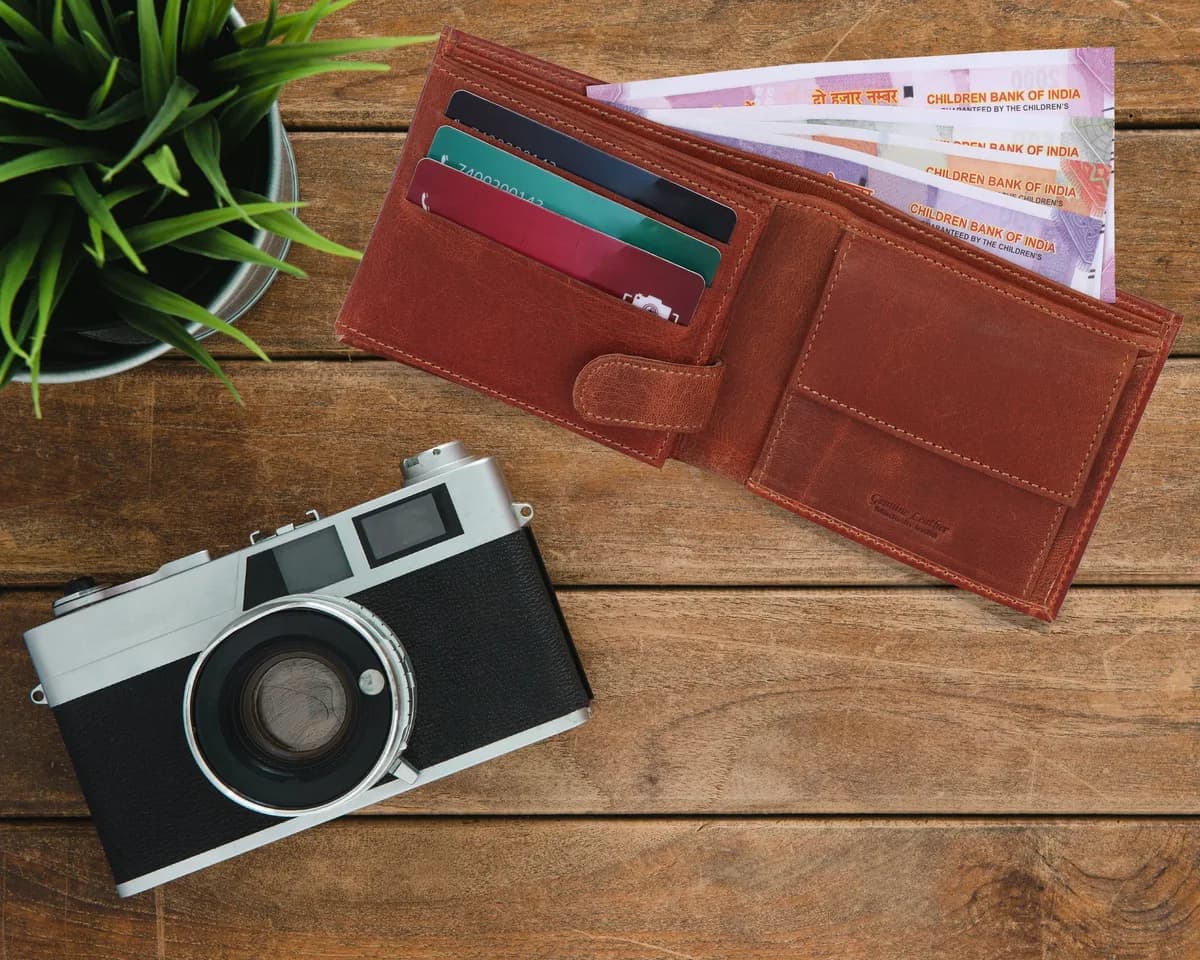 Bullrider 007 Genuine Leather Mens Wallet thumbnail 8