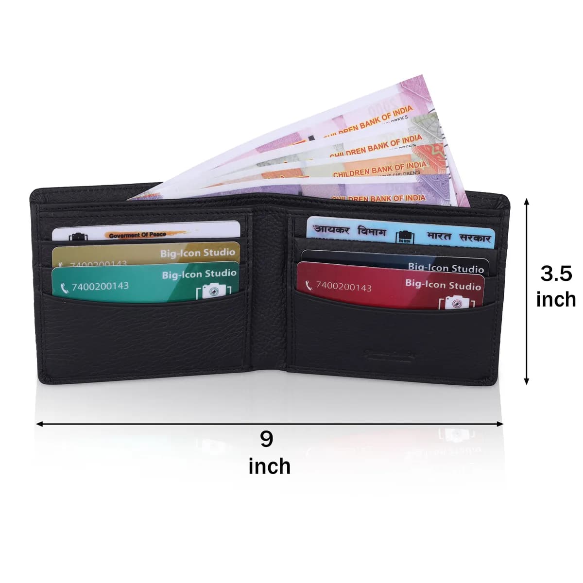 Bullrider 011 Genuine Leather Mens Wallet thumbnail 18