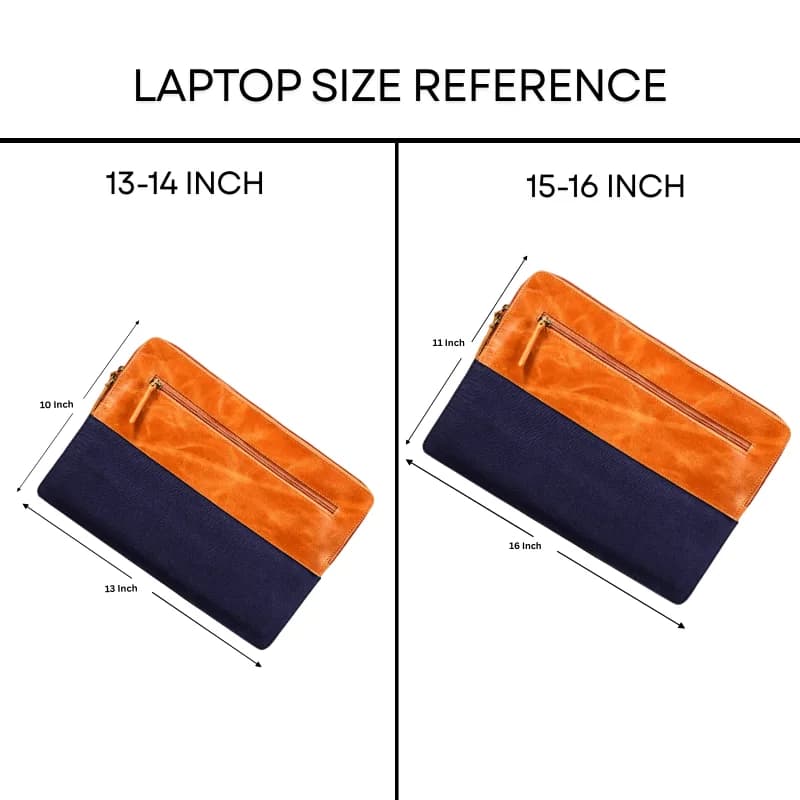 Canvas & Leather Luxe Sleeve 002 thumbnail 3