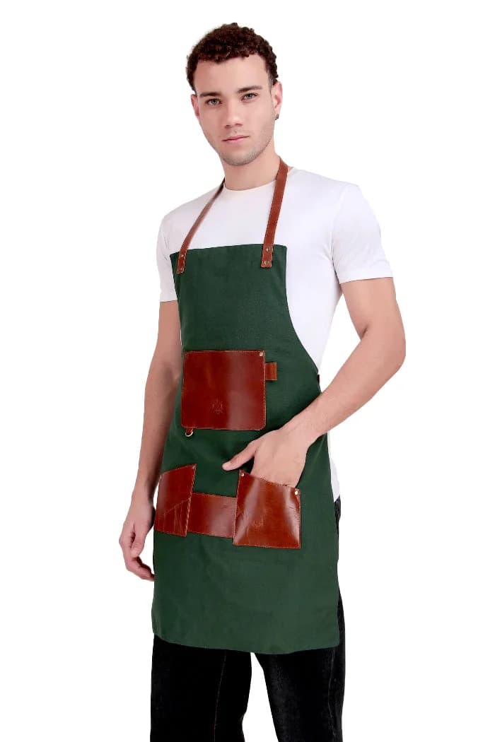 Canvas Leather Work Apron