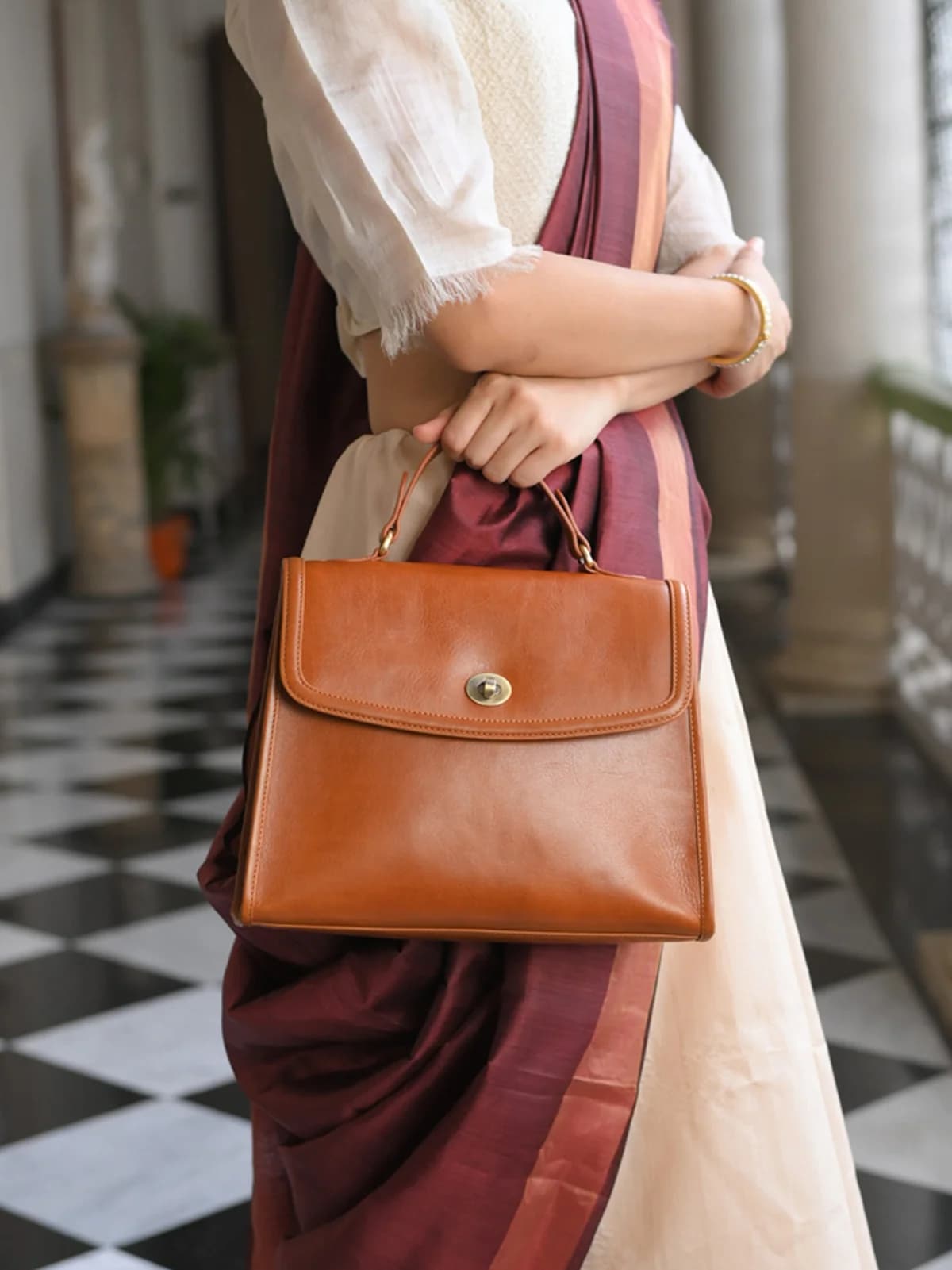 City Satchel (Toffee Tan) thumbnail 8