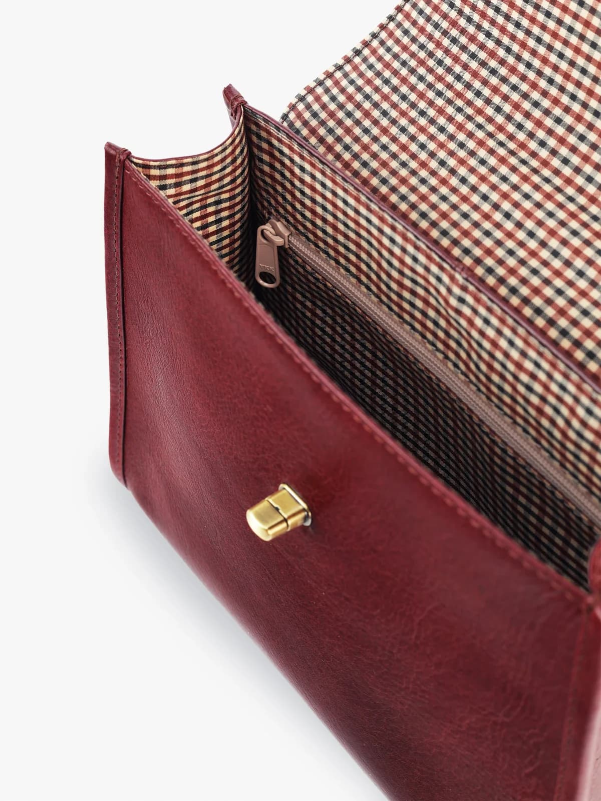 Mini City Satchel (Chestnut Brown) thumbnail 4