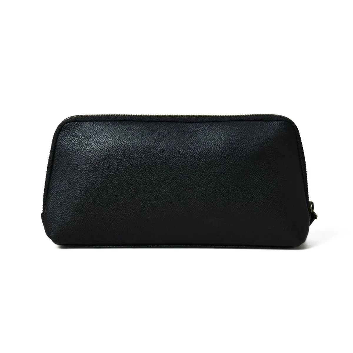 Classic Black Leather Clutch thumbnail 4