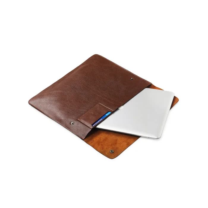 Cognac Brown - Ipad/Laptop Sleeve 14 Inch thumbnail 4
