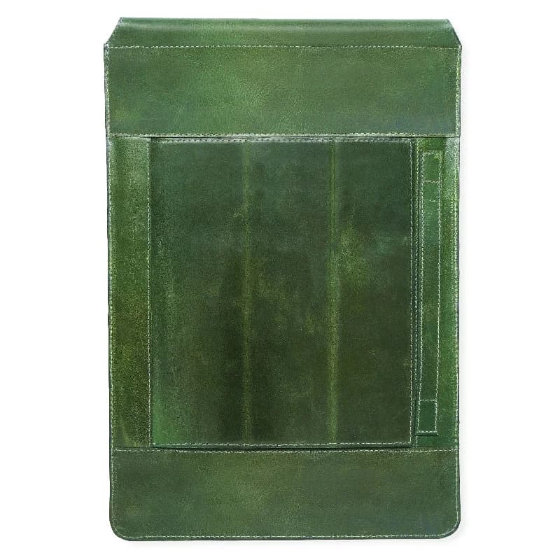 Convertible Leather Laptop Sleeve thumbnail 11