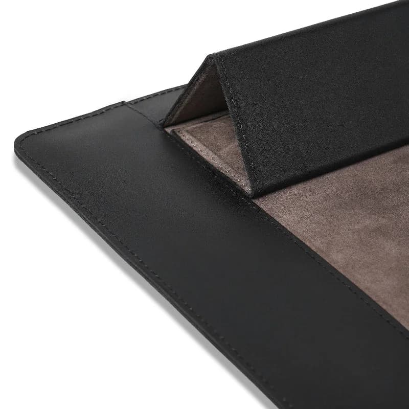 Convertible Leather Laptop Sleeve thumbnail 5
