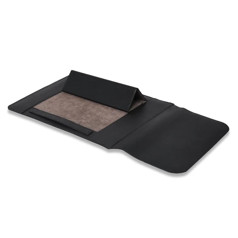 Convertible Leather Laptop Sleeve thumbnail 6