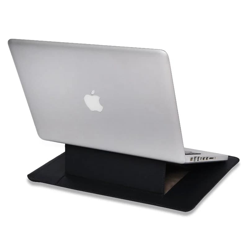 Convertible Leather Laptop Sleeve thumbnail 7